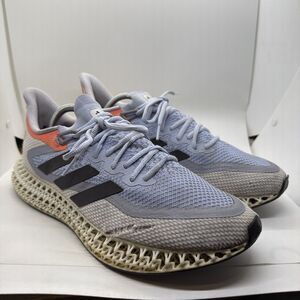 Adidas 4DFWD 2 M Running Shoes Blue Dawn Core Black Silver Violet Men's Size 12